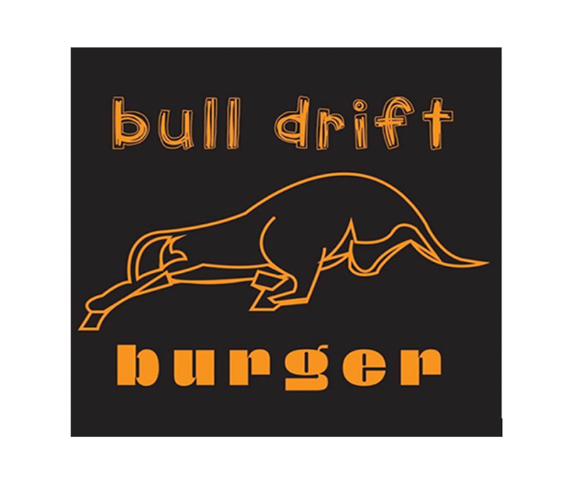 bulldrift burger logo balazs baska